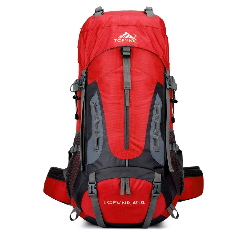 65L Large Camping Backpack Bag Travel  Men's Women Luggage Hiking Shoulder Bags Outdoor Climbing Trekking  unisex Traveling Bag