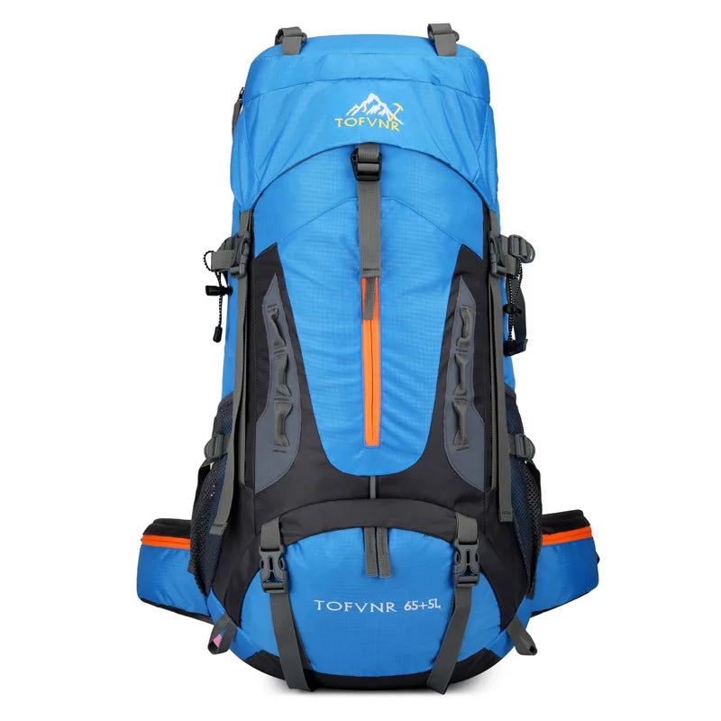 65L Large Camping Backpack Bag Travel  Men's Women Luggage Hiking Shoulder Bags Outdoor Climbing Trekking  unisex Traveling Bag