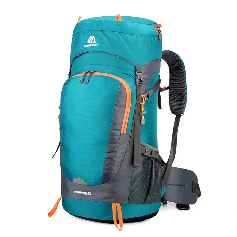 65L Unisex Waterproof Outdoor Climbing Camping Backpack Trekking Rucksack Travel Sports Bag Pack For Male Female