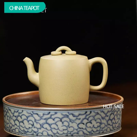 170ml Authentic Yixing Raw Ore Purple Clay Teapots Famous Artists Handmade Tea Pot Beauty Kettle Chinese Zisha Tea Set Teaware
