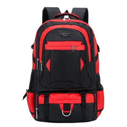 70L Unisex Large Capacity Outdoor Travel Mountaineering Women Waterproof Backpack Men Leisure Sports Luggage Bag