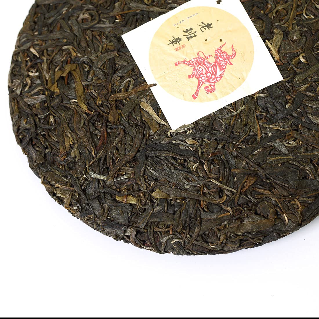 Puerh Tea Cake 357g / 12.6oz 2021 Year Raw Sheng Spring Laobanzhang - Yunnan Pu-erh Pu erh Puer Pu'er Chinese Tea High Mountain Ancient Tree