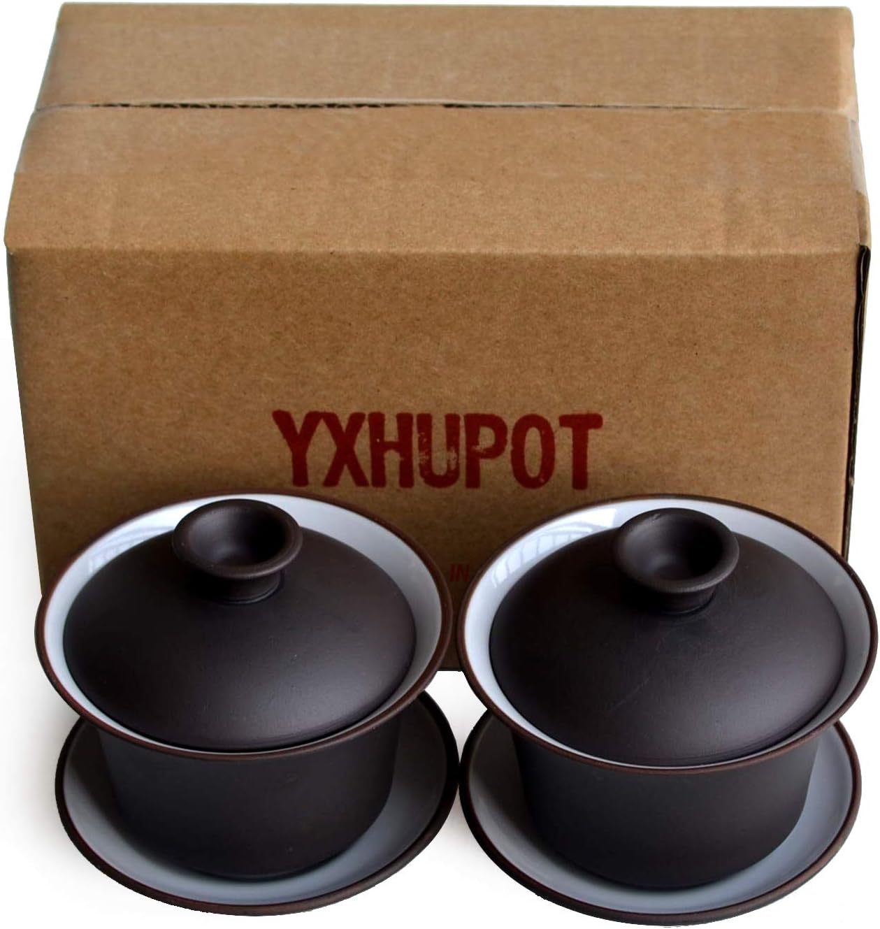 Yixing Teacup Chinese Kungfu Tea Bowl Classic Gaiwan Cup