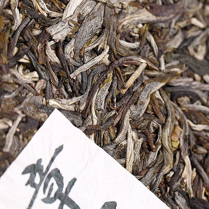 Haiwan Zhang Jia San Dui Puer Raw Tea Bulang Mountain Old Tree Puerh Tea 500g