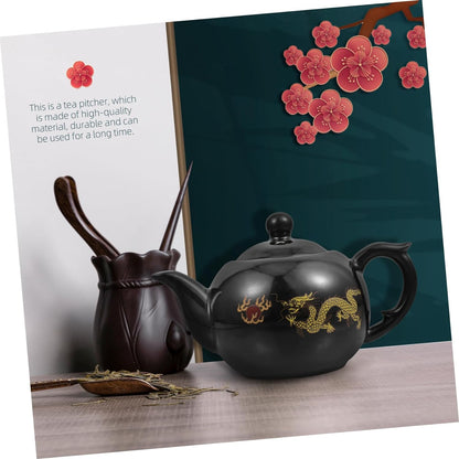 MARMERDO Kung Fu Teapot Gongfu Tea Pot Ceramic Classic Tea Pot Zisha Tea Pot Tea Pot Tea Making Pot Vintage Ceramic Teapots Hot Water Office Pottery Teapot Dropshipping Ceramics