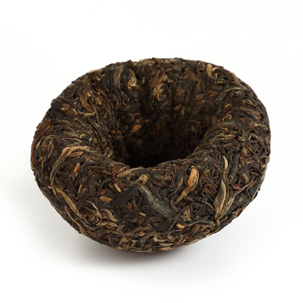 Puerh Tea Cake 100g / 3.5oz 2009 Year Raw Sheng Supreme Xia Guan Gold Flower - Yunnan Pu-erh Pu erh Puer Pu'er Tuocha Chinese Tea