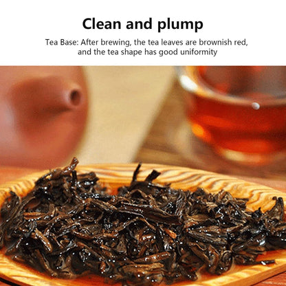 Acogedor Loose Leaf Pu erh Tea, 180g/6.3oz Yunnan Puer Tea Chinese Tea Leaces, Fresh Full Earthy Flavor for Morning Afternoon Party, Coffee Alternative