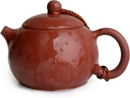 Teapot 190ml Chinese Zisha Clay Xishi Pot handmade Kungfu for Loose Tea