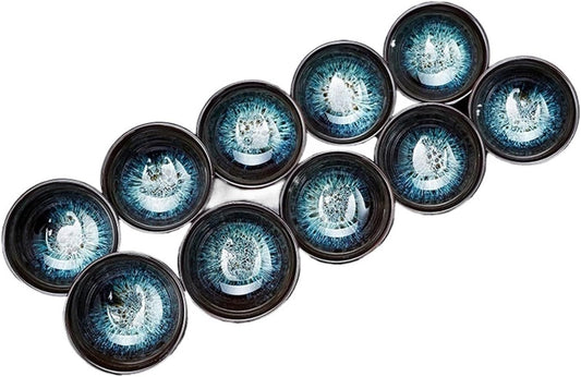 Chinese/Japanese Tea Set 10 Pcs High-end Kung Fu Tea Set Chinese Tea Set Automatic Tea Set Bone China Teapot And Tea Cup Set Travel Tea Set For 8 People Portable Teapot Set Tea Gift set (Size : 10 pi