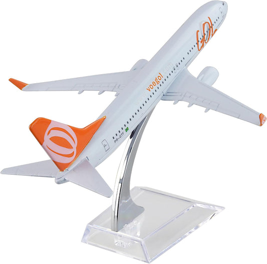 24-Hours Brazil GOL Airlines Boeing 737 Model Plane Alloy Metal Airplane Models Die-cast 1:400