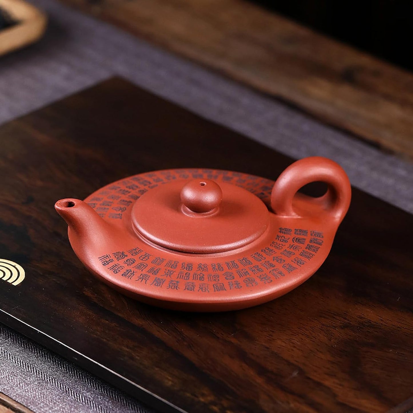 Handmade Zisha Teapot, Chinese Yixing Purple Clay Tea Pot 100cc,Chinese Kungfu Brew Infuser Loose Leaf Tea