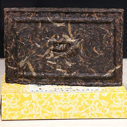 FullChea - 2011 Xiaguan Raw Pu-erh Tea Brick - Pu Erh Tea Loose Leaf - Yunnan Sheng Puer - Healthy Tea (8.8oz / 250g)