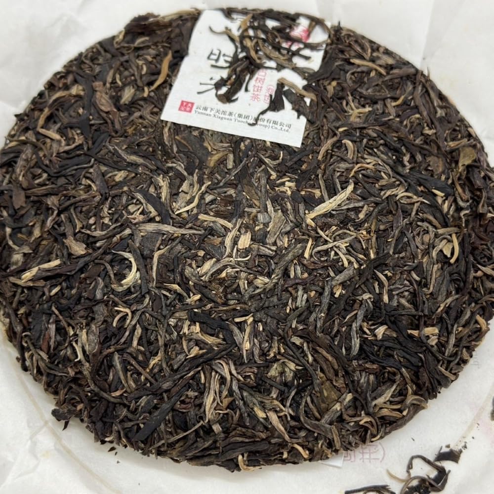 Pu-erh tea,2015,Xiaguan,Jingmai time,357g,Raw