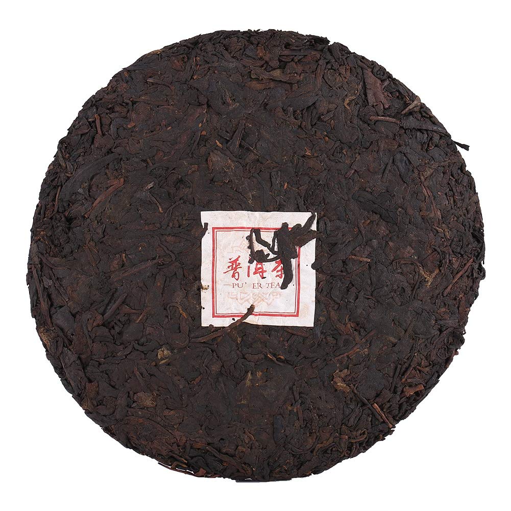 Natural Premium Pu-erh Tea, Pu-erh Tea Cake Chinese Pu'er Tea Health Tea for Daily Drink and Gift 357g China Tea Tea Cake Compressed