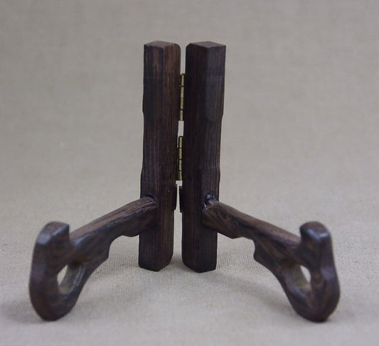 2pc Puer tea frame stand for 100g puerh tea cake brick rack PU erh tea frame swing frame shelf puerh Tea holder