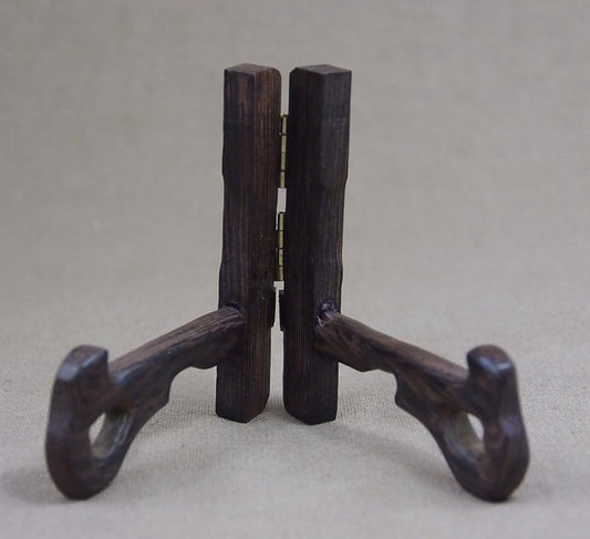 2pc Puer tea frame stand for 100g puerh tea cake brick rack PU erh tea frame swing frame shelf puerh Tea holder