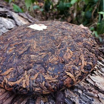 Premium Bulandashu Ripe Tea Zhonghong Yin Brown Mountain Big Tree Ripe Tea 357g
