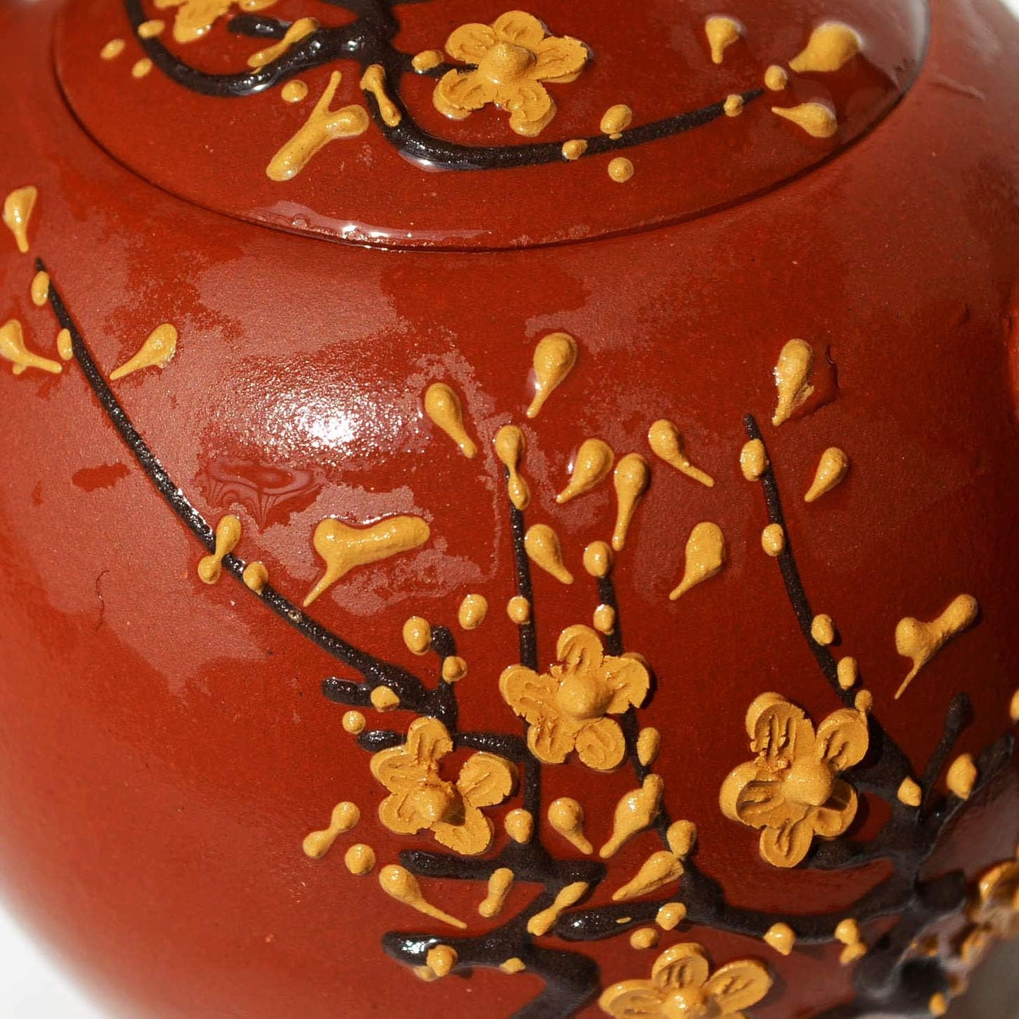 Tea pot 9.5oz Chinese Yixing Clay Dragon Genuine Zisha Tea Infuser for Loose Tea Kettle (Black) (Red)