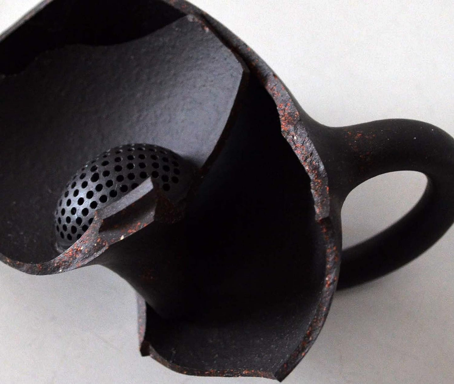 Teapot Chinese Yixing Genuine Black Sand Heijingan Tea Xishi Pots (9.5oz/280cc)