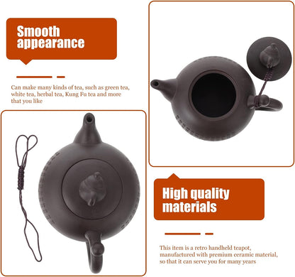 Chinese Yixing Teapot Tradition Purple Clay Xishi Pot Ceramic Zisha Gongfu Cha Kettle for Loose Puer Tea