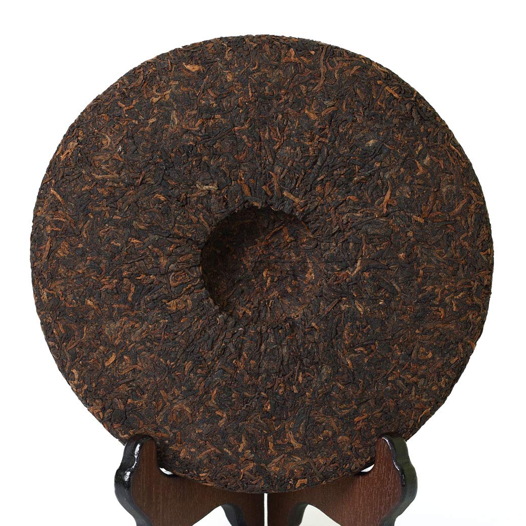Puerh Tea Cake 357g / 12.59oz 2004 Year Ripe Shu Laobanzhang Wild Ancient Tree Gong Ting Grade - Yunnan Pu-erh Pu erh Pu'er Puer Chinese Tea