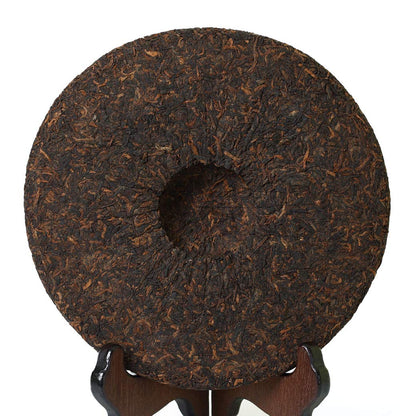 Puerh Tea Cake 357g / 12.59oz 2004 Year Ripe Shu Laobanzhang Wild Ancient Tree Gong Ting Grade - Yunnan Pu-erh Pu erh Pu'er Puer Chinese Tea