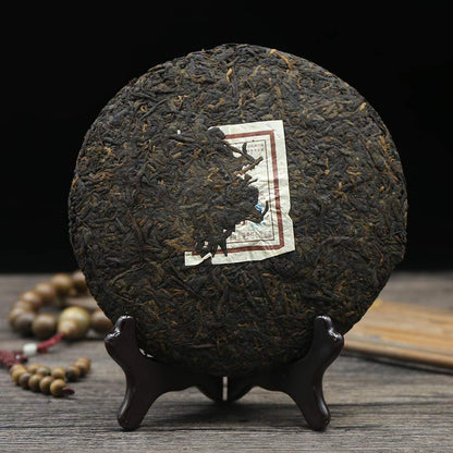 FullChea - 2010 Mengku Rongshi 07031 Shu Puerh Tea - Pu Erh Tea Loose Leaf - Ripe Pu-erh Aged Black Tea - Healthy Tea - 14.11oz / 400g