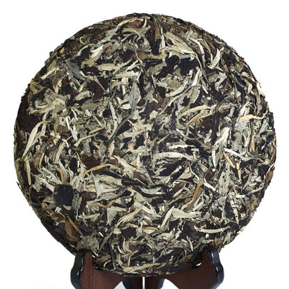 Yunnan Organic Moonlight Beauty White Buds Puer Pu'er Pu Erh Tea Raw Cake Puer 357g