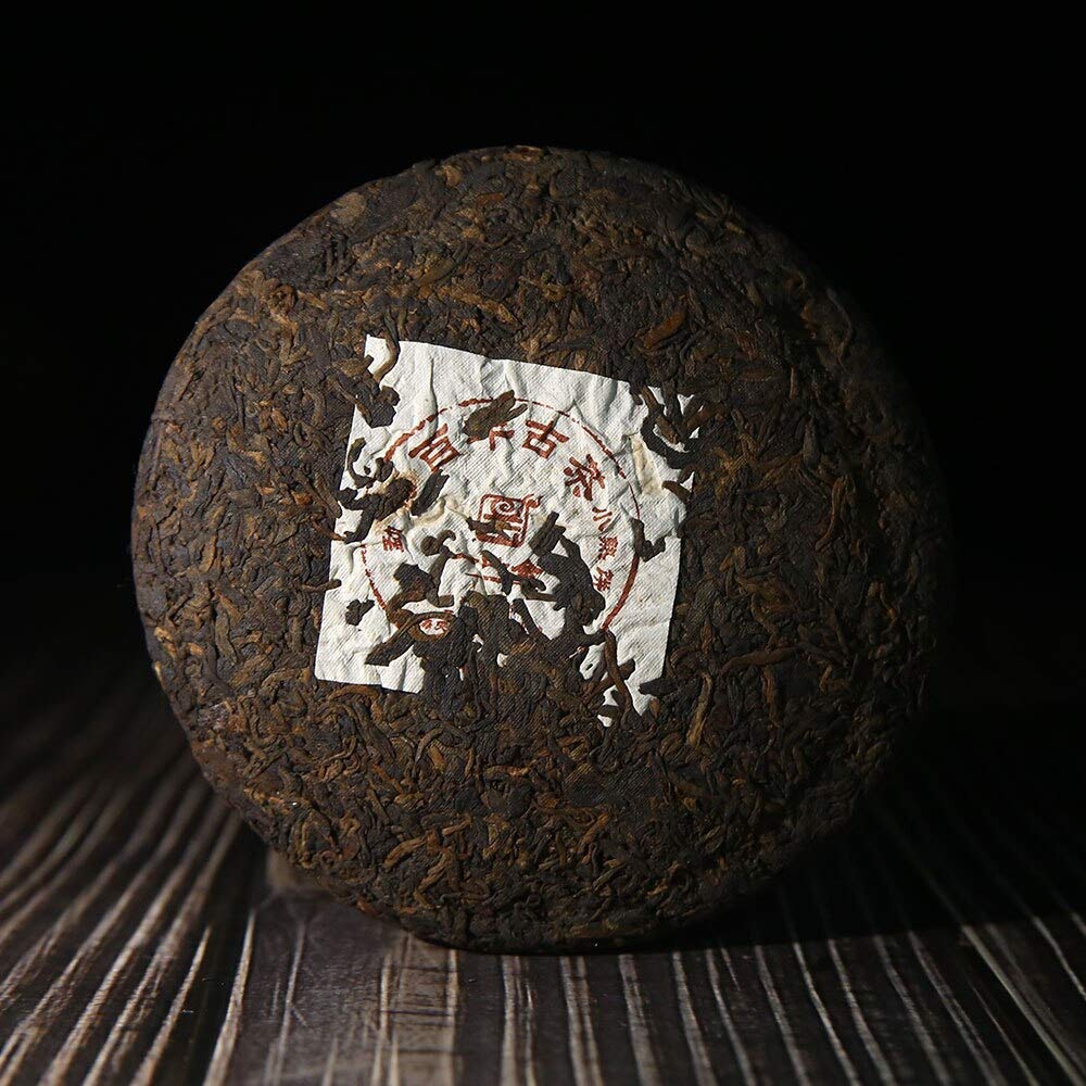 FullChea - 2011 Shu Puerh Tea - Menghai Pu Erh Tea Loose Leaf - Ripe Pu-erh Aged Black Tea - Reduces Stress - 5.11oz / 145g