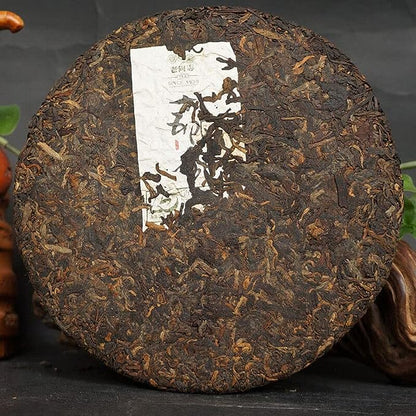 15 Anniversary Chen Xiang Puerh Lao Tong Zhi Haiwan Old Comrade Ripe Puer 357g