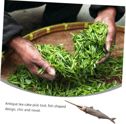 1pc Pu-erh Tea and Tea Cake Divider Handmade Tea Tea Needle Ice Pick Heavy Duty Tea Brick Pu Erh Tea Tea Pick Tool Tea Cake Pick Freezer Portable Iron