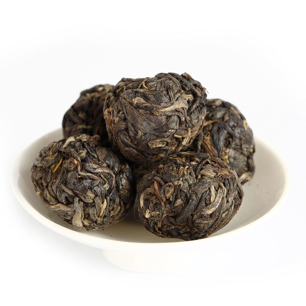Puerh Tea Cake 100g / 3.5oz 2010 Year Raw Sheng Supreme Handmade Yunnan Pu-erh Pu erh Puer Pu'er Tuocha Chinese Tea