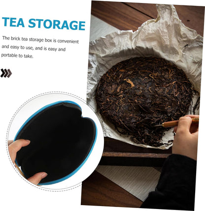 Happyyami Box Pu'er Tea Storage Box Tea Storage Bag Tea Bags Organizer Tea Storage Pouch Loose Tea Organizer Tea Pouch for Packing Chic Tea Bag Tea Packing case Travel Tea Cloth Bulk