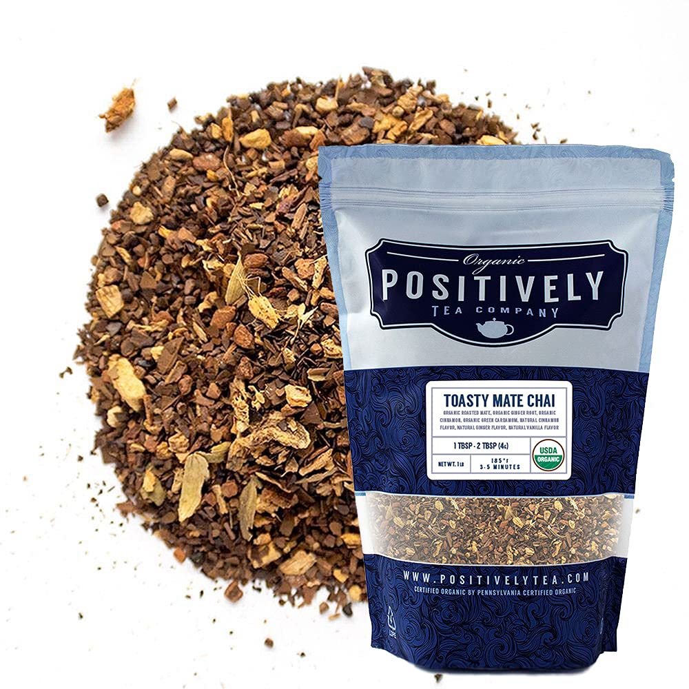 Organic Positively Tea Company, Qilan Wuyuan Oolong Tea, Loose Leaf, 16 Ounce