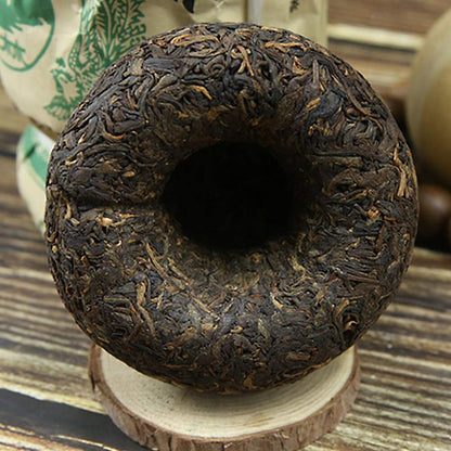FullChea - 2009 Tulin Raw Pu-erh - Pu Erh Tea Loose Leaf - Sheng Puerh Tuocha From Yunnan - Health Tea - 8.8oz / 250g