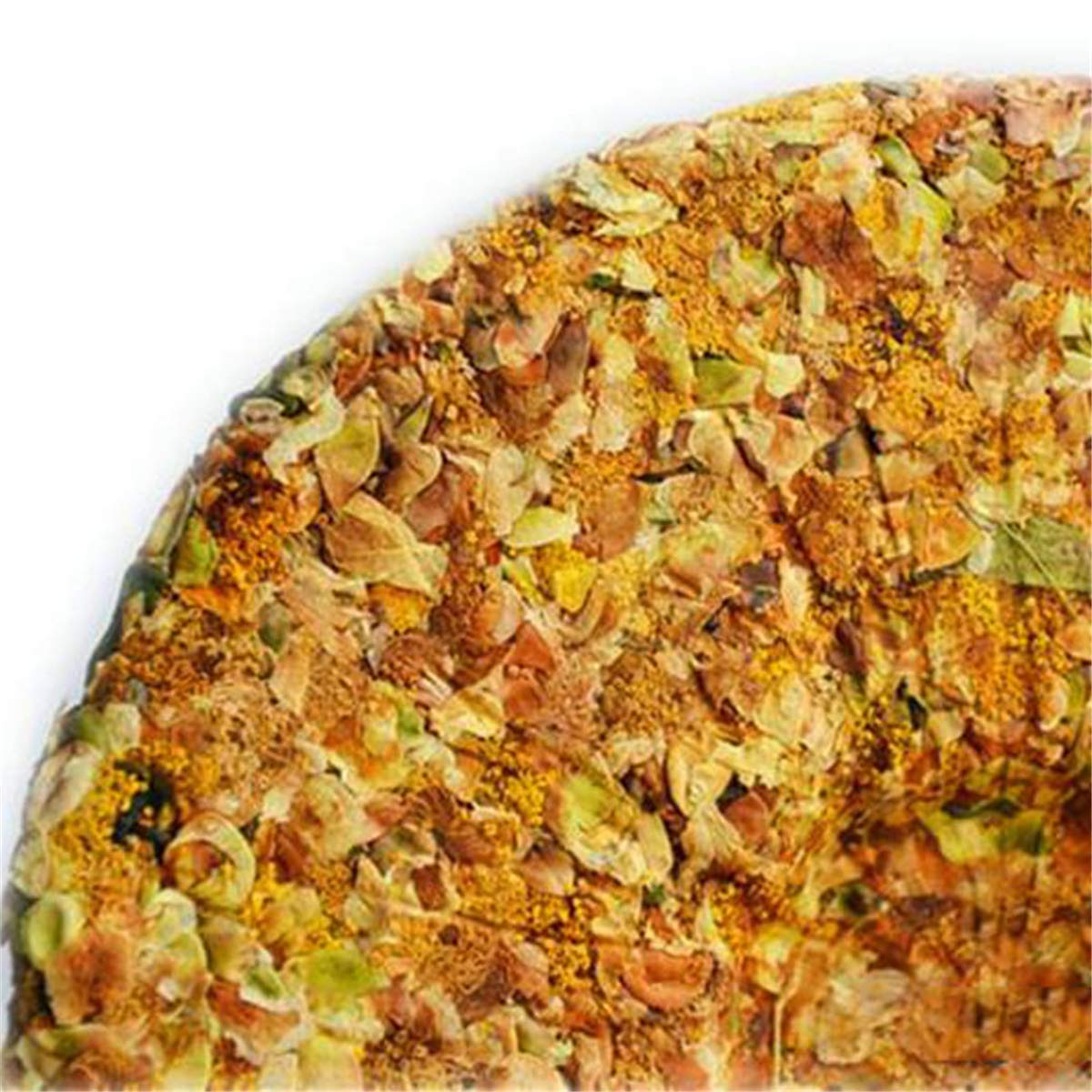 357g (0.787LB) China Herbal tea Flower puer tea Snow mountain ancient tree camellia Pure honey Beauty care Pu'er flower tea Green tea Puer tea Chinese tea Raw tea Old trees Pu erh tea Scented tea