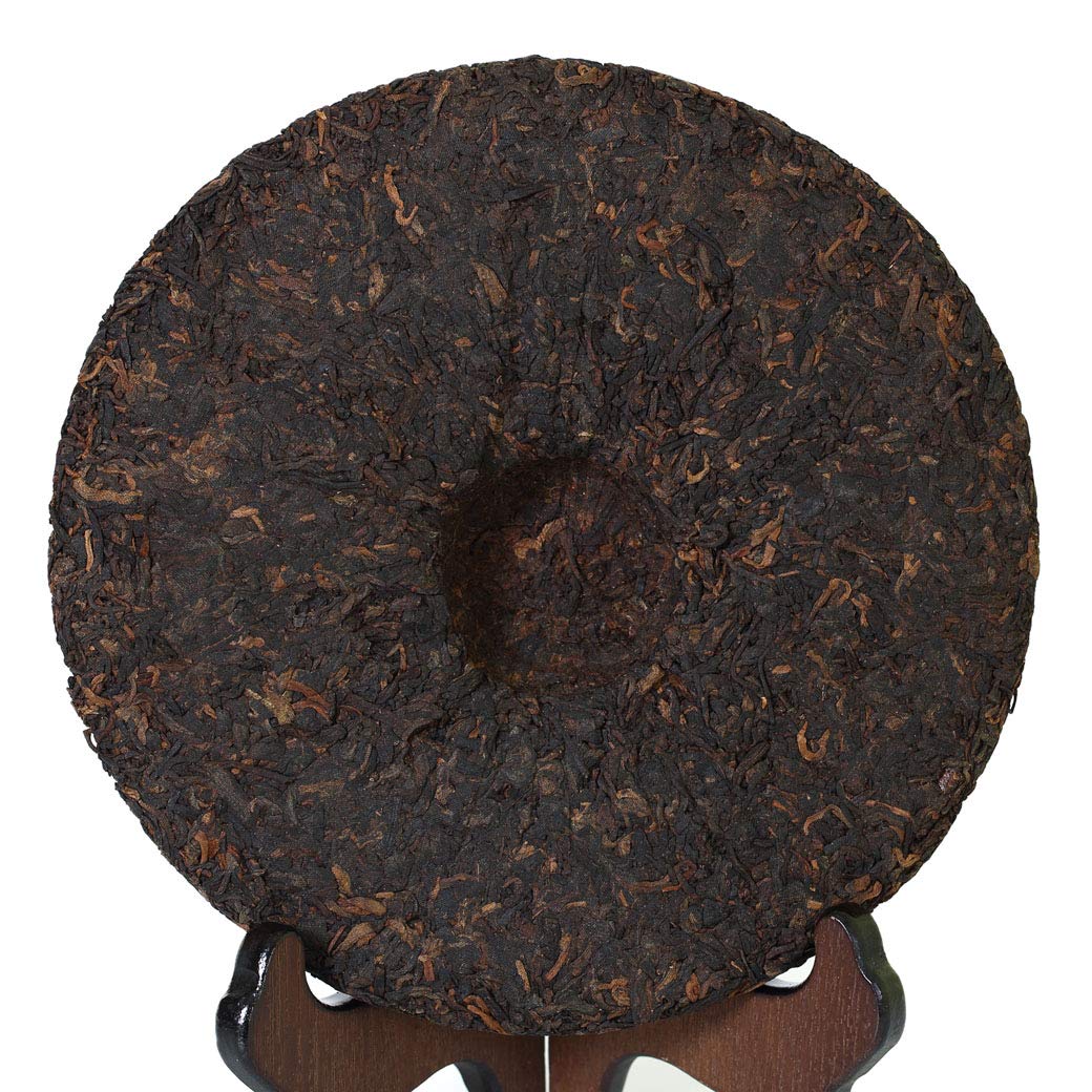 Puerh Tea Cake 357g / 12.6oz 2015 Year Ripe Shu Menghai Gong Ting Grade - Yunnan Pu-erh Pu erh Puer Pu'er Chinese Tea
