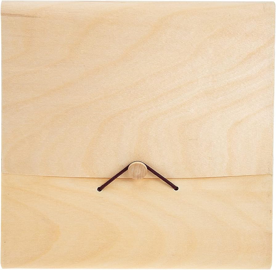 Cabilock Tea Cake Box Wooden Bible Compressed Puerh Tea Display Tea Bag Case Loose Tea Container Puerh Tea Cake Holder Compressed Puerh Tea Storage Tea Chest Tea Leaf Case Gift Box Bulk