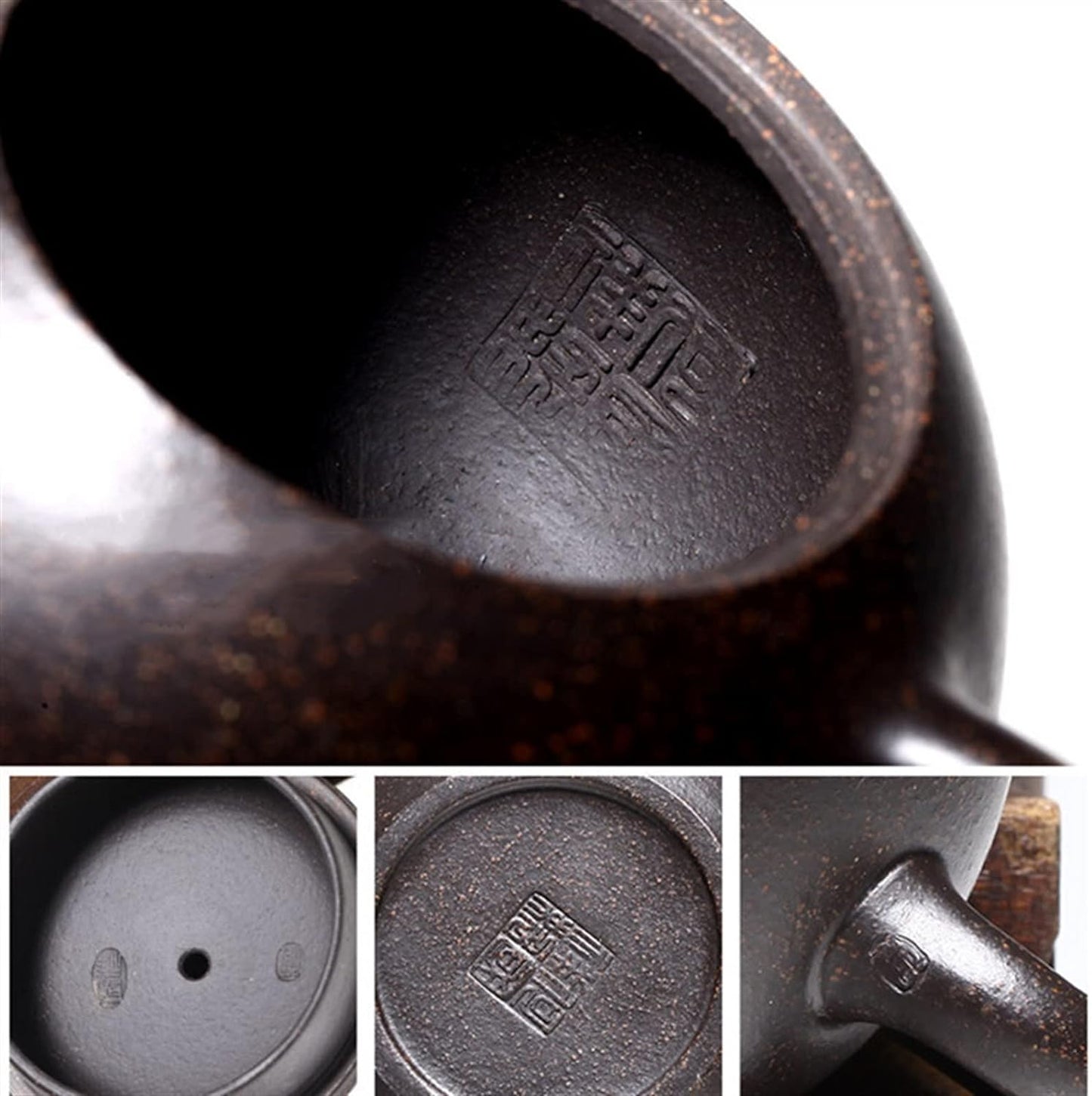Teapot 190ML/230ML/280ML Zisha Teapot Handmade Ball Hole Filter Xi Shi Teapot Retro Chinese Tea Set High-grade Tea Maker Tea Kettle (Size : 190ML)