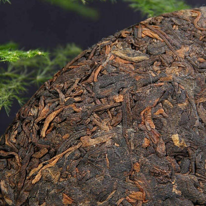 FullChea - 2018 Haiwan 7578 Shu Puerh Tea - Menghai Pu Erh Tea Loose Leaf - Ripe Pu-erh Tea Box - Healthy Tea - 12.59oz / 357g