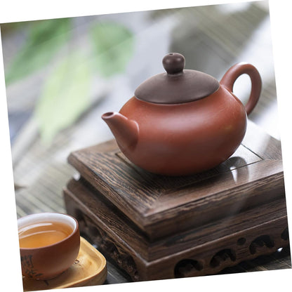 Amosfun Purple Clay Teapot Lid Replaceable Lid for Teapot Tea Kettle Replacement Lid Chinese Mug Lid Tea Maker Top Lids Zisha Clay Pot Water Kettle Lid Tea Pot Cover Component Delicate