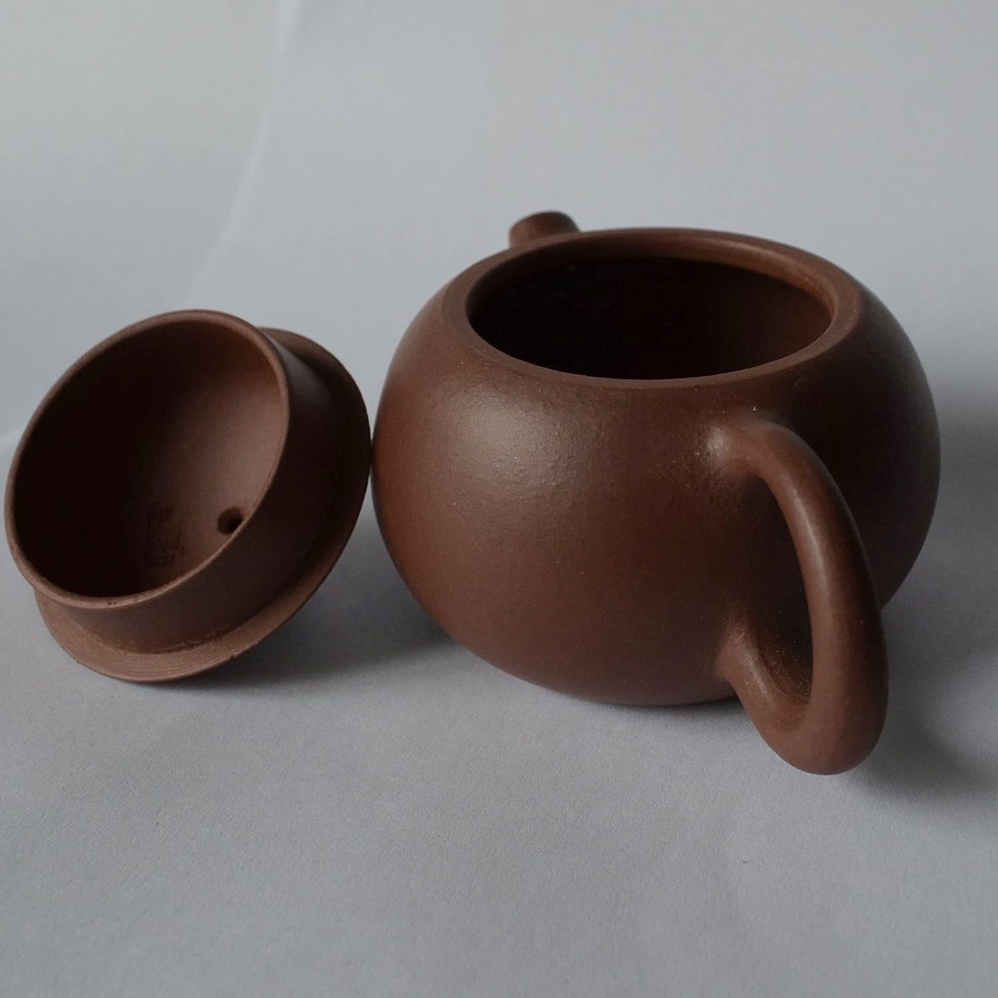 Teapot 4oz Chinese Yixing Zisha Tea Little Xishi Pots Natural Zini Mud for Loose Tea