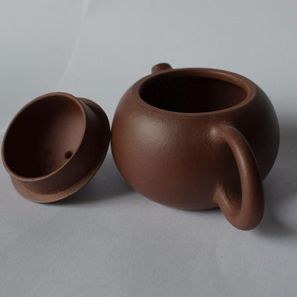 Teapot 4oz Chinese Yixing Zisha Tea Little Xishi Pots Natural Zini Mud for Loose Tea