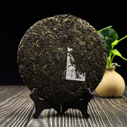 FullChea - 2018 Tulin Raw Puerh - Menghai Pu Erh Tea Loose Leaf - Sheng Puerh From Yunnan - Natural Tea - 12.59oz / 357g