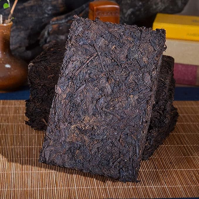 250g Handmade Ripe Pu erh Tea Brick Cooked Puer Tea Yunnan Menghai