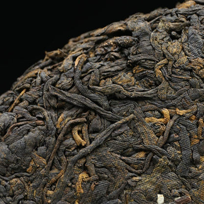 FullChea - 2010 Mengku Rongshi 07031 Shu Puerh Tea - Pu Erh Tea Loose Leaf - Ripe Pu-erh Aged Black Tea - Healthy Tea - 14.11oz / 400g