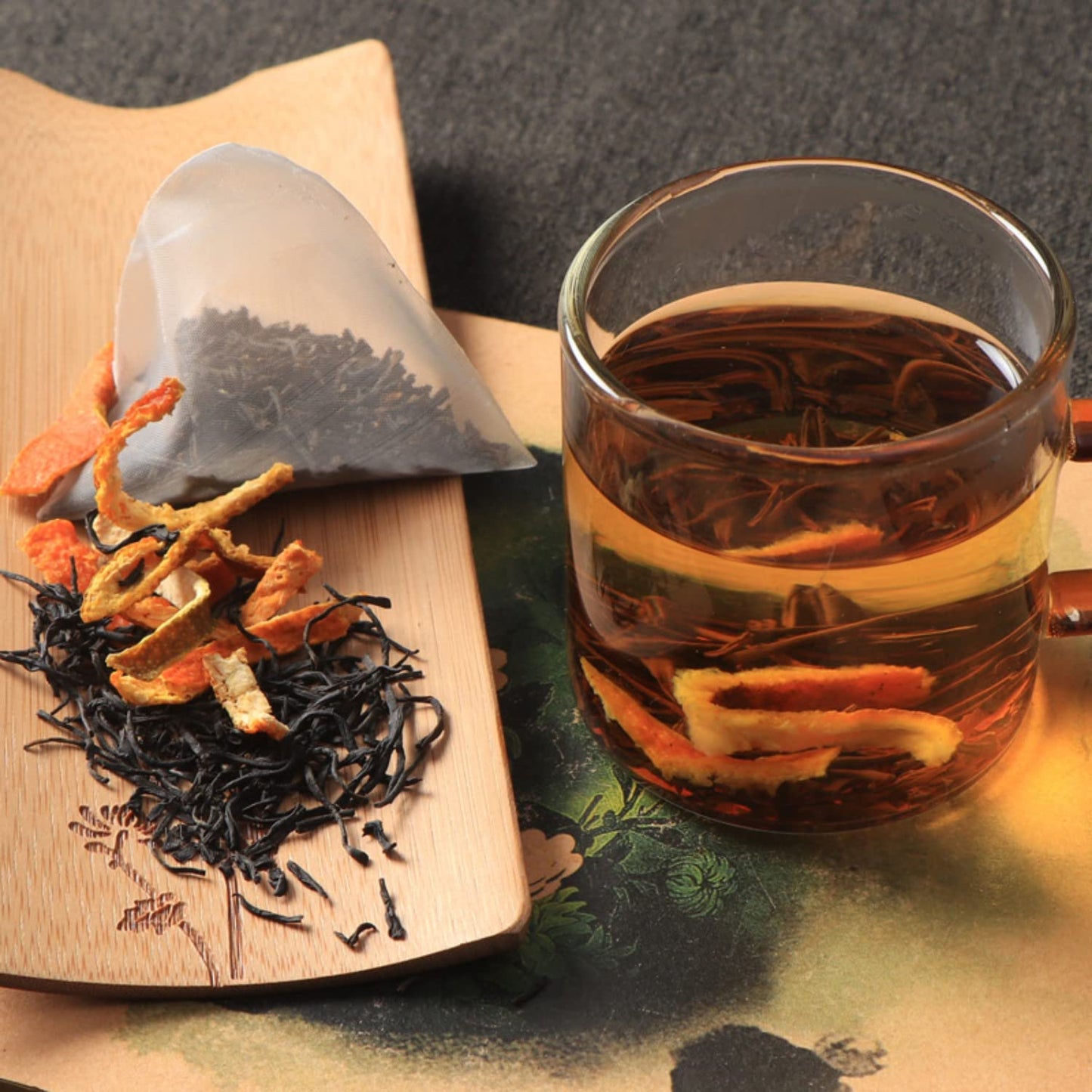 cn herb Pu 'er Tea Triangle Bag Tea Bag Combination Cold Tea Leaf Health Tea 3g *10 Bags