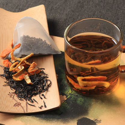 cn herb Pu 'er Tea Triangle Bag Tea Bag Combination Cold Tea Leaf Health Tea 3g *10 Bags