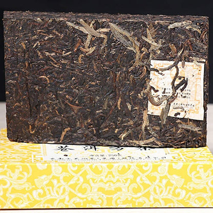 FullChea - 2011 Xiaguan Raw Pu-erh Tea Brick - Pu Erh Tea Loose Leaf - Yunnan Sheng Puer - Healthy Tea (8.8oz / 250g)