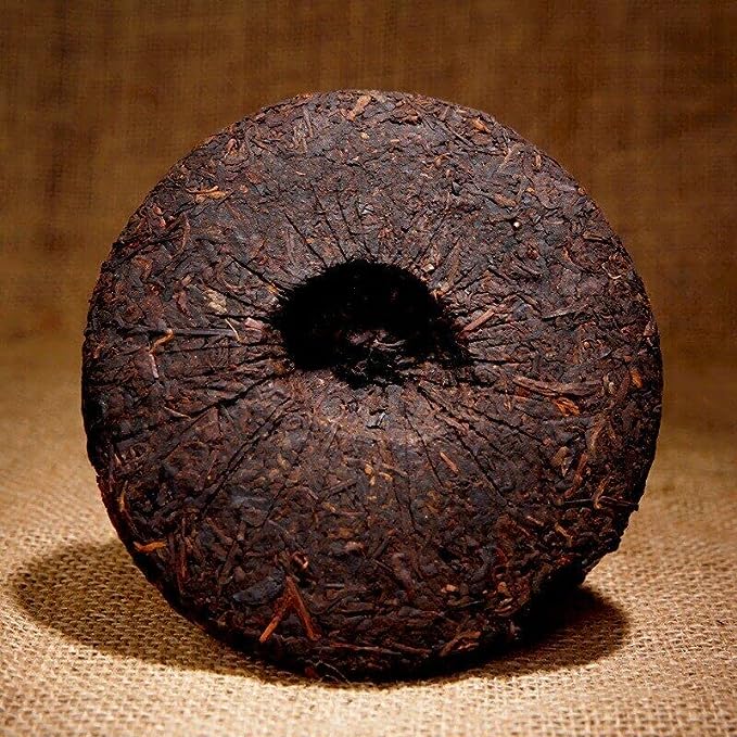 Ripe Puer Black Tea Ji Shun Hao Ma Bang Tribute Tea Cooked Puerh Tea Cake 357g